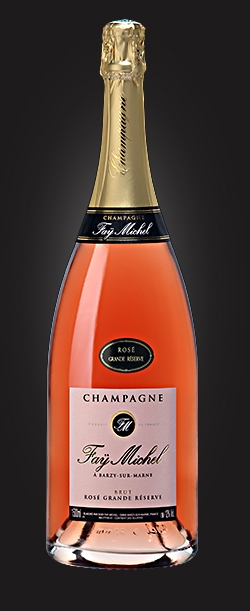 Champagne Ros Grande Rserve Magnum mdaille d'Or