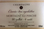 Champagne Fa Michel - ETIQUETTE CUVEE DES CYCLISTES