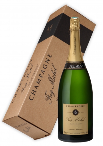 Champagne Fa Michel - Magnum de Champagne Grande Rserve en coffret