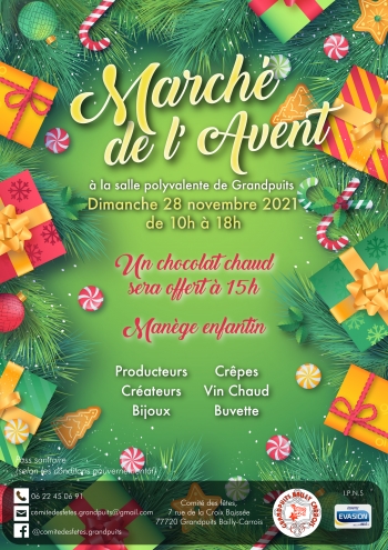 MARCHE DE L AVENT DE GRANDPUITS (77)