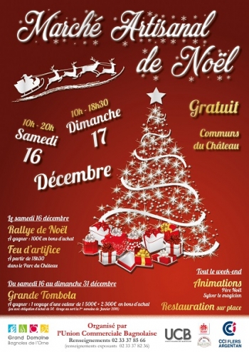 MARCHE DE NOEL DE BAGNOLES DE L'ORNE (61)