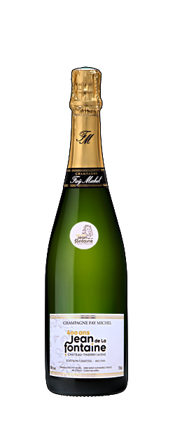Champagne cuvée évènement 400 ans Jean de la Fontaine