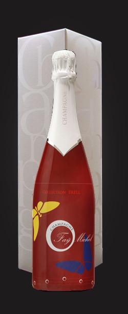Champagne Rosé de saignée Collection Erell