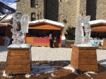 Champagne Fa Michel - Sculpture sur glace