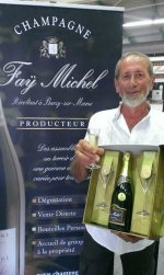 Champagne Fa Michel - Gagnant Tombola Salon des Vins d'Andelnans